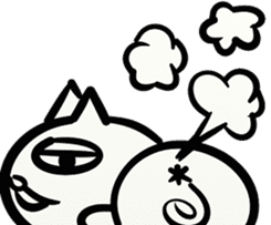 LAZY KITTEN (ENGLISH VERSION) sticker #10618509