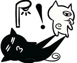 LAZY KITTEN (ENGLISH VERSION) sticker #10618513