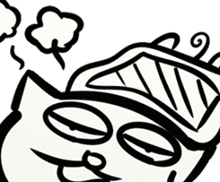 LAZY KITTEN (ENGLISH VERSION) sticker #10618514