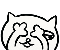 LAZY KITTEN (ENGLISH VERSION) sticker #10618515