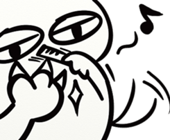 LAZY KITTEN (ENGLISH VERSION) sticker #10618517