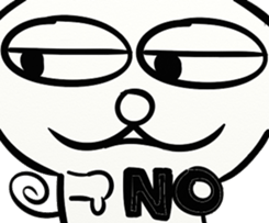 LAZY KITTEN (ENGLISH VERSION) sticker #10618519