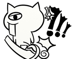 LAZY KITTEN (ENGLISH VERSION) sticker #10618522