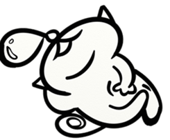 LAZY KITTEN (ENGLISH VERSION) sticker #10618525