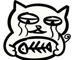 LAZY KITTEN (ENGLISH VERSION) sticker #10618527