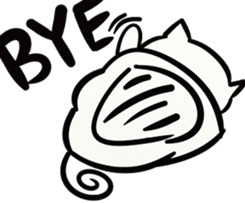 LAZY KITTEN (ENGLISH VERSION) sticker #10618529