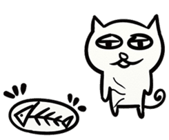 LAZY KITTEN (ENGLISH VERSION) sticker #10618530