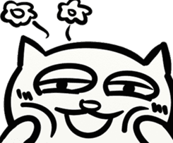 LAZY KITTEN (ENGLISH VERSION) sticker #10618531