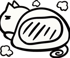 LAZY KITTEN (ENGLISH VERSION) sticker #10618535