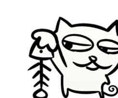 LAZY KITTEN (ENGLISH VERSION) sticker #10618539