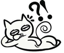 LAZY KITTEN (ENGLISH VERSION) sticker #10618540