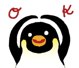 Parent-child penguin sticker #10618624