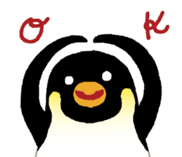 Parent-child penguin sticker #10618624