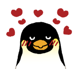 Parent-child penguin sticker #10618635