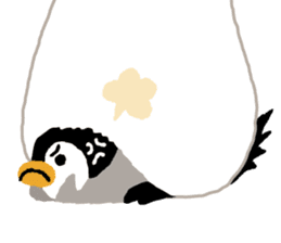 Parent-child penguin sticker #10618646