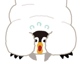 Parent-child penguin sticker #10618653