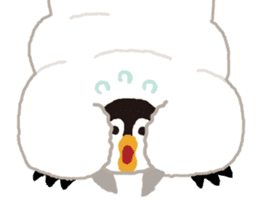 Parent-child penguin sticker #10618653