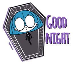 Frida Mortem and her friends sticker #10618720