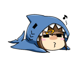 Shark's expressions sticker #10618792
