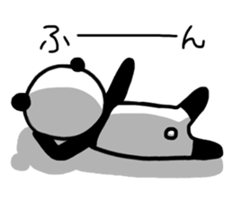 Loose languid panda sticker #10619163
