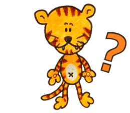 Tiger baby "Roa" sticker #10619442