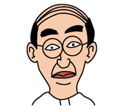 Combover is not require words. sticker #10619720