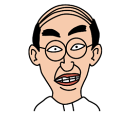 Combover is not require words. sticker #10619722