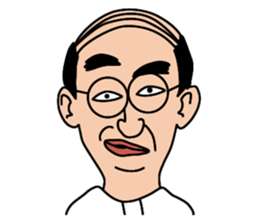 Combover is not require words. sticker #10619724