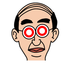 Combover is not require words. sticker #10619727