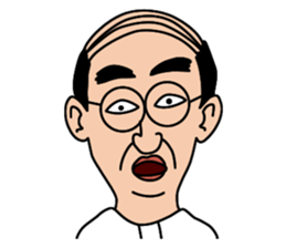 Combover is not require words. sticker #10619729