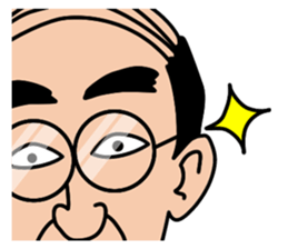 Combover is not require words. sticker #10619733