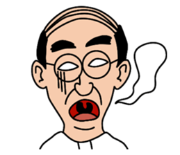 Combover is not require words. sticker #10619734