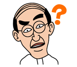 Combover is not require words. sticker #10619738