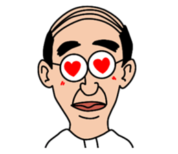 Combover is not require words. sticker #10619739