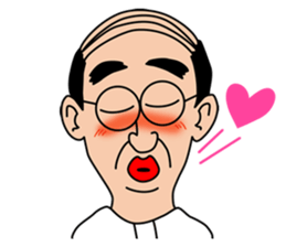 Combover is not require words. sticker #10619740