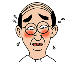 Combover is not require words. sticker #10619741