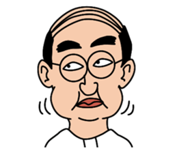 Combover is not require words. sticker #10619744