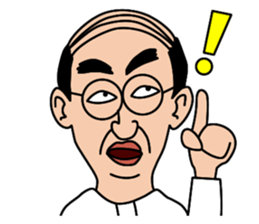 Combover is not require words. sticker #10619748