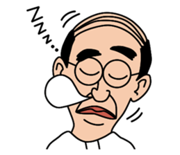 Combover is not require words. sticker #10619749