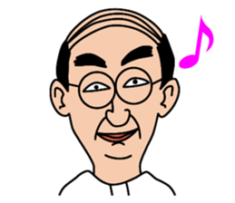 Combover is not require words. sticker #10619751