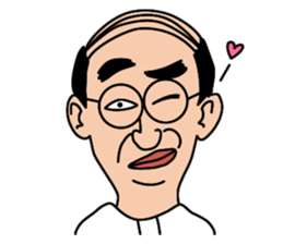 Combover is not require words. sticker #10619755