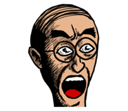 Combover is not require words. sticker #10619759