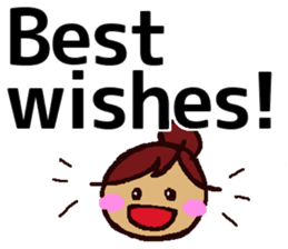 Big Font Girl (English Ver.) sticker #10620018