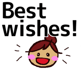 Big Font Girl (English Ver.) sticker #10620018