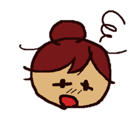 Big Font Girl (English Ver.) sticker #10620036