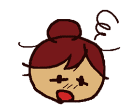 Big Font Girl (English Ver.) sticker #10620036