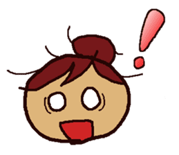 Big Font Girl (English Ver.) sticker #10620038