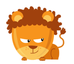 Super Cute Donguri Lion sticker #10620617