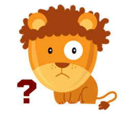 Super Cute Donguri Lion sticker #10620620