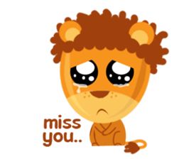 Super Cute Donguri Lion sticker #10620626